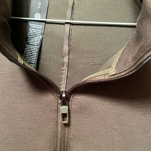 lululemon athletica classic fit Men's quarter Zip-Up Sweater